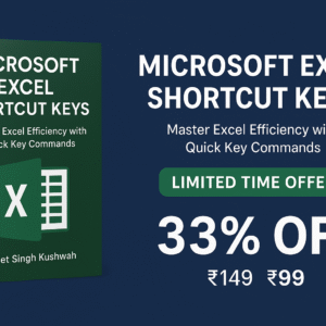 Microsoft Excel Shortcut's Key's eBook